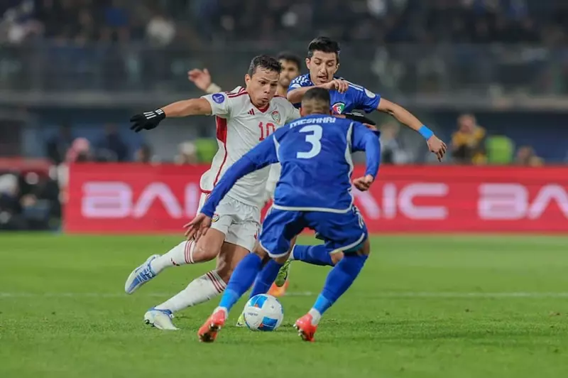 مباراة الإمارات والكويت